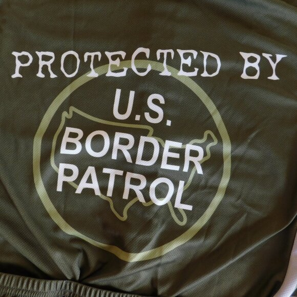 Limited Edition USBP Border Patrol full zip race fit cycling training jersey S - Picture 1 of 16